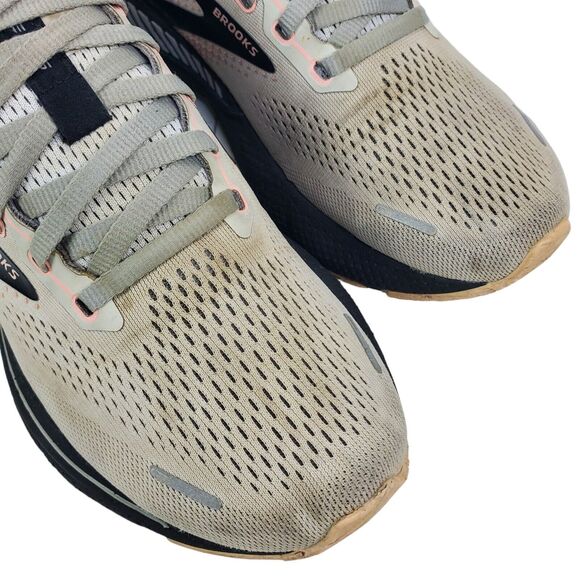 BROOKS Shoes ADRENALINE 22 Womens Size 8.5 Gray Running Sneaker 1203531B035 - Picture 7 of 13